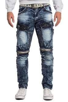 Cipo & Baxx Regular-fit-Jeans Cargo Hose BA-CD494
