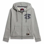 Superdry Herren Sweatjacke Vintage Athletic Zip Hoodie Grau/grau