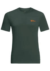 Jack Wolfskin T-Shirt HIKING S/S Grün/Dunkelgrün