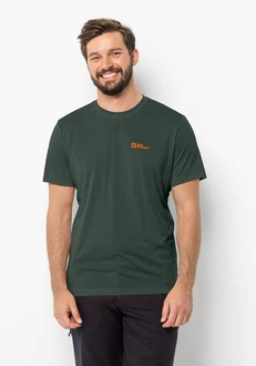 Jack Wolfskin T-Shirt HIKING S/S Grün/Dunkelgrün Jack Wolfskin T-Shirt HIKING S/S Grün/Dunkelgrün