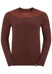Jack Wolfskin Langarmshirt SEAMLESS WOOL L/S Braun/Dunkelrot/Bordeaux/Rot