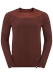 Jack Wolfskin Langarmshirt SEAMLESS WOOL L/S Braun/Dunkelrot/Bordeaux/Rot