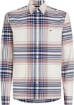 Tommy Hilfiger Langarmhemd Oxford Check RF Shirt wei/multi
