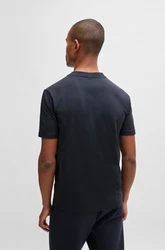 BOSS T-Shirt Tee V mit V-Ausschnitt grün