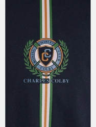 Charles Colby T-Shirt EARL SULLIVAN Dunkelblau/Grau/Blau