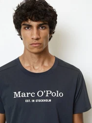 Marc O'Polo T-Shirt Mix & Match Cotton Dunkelblau/Hellblau