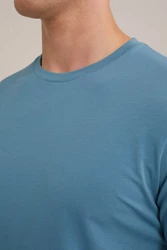 WE Fashion T-Shirt Blau/Hellblau