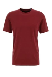 WE Fashion T-Shirt Dunkelrot/Rot/Bordeaux