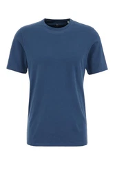 WE Fashion T-Shirt Dunkelblau/Blau