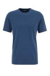 WE Fashion T-Shirt Dunkelblau/Blau