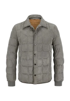 Milestone Lederjacke MSAlfonso Grau/Beige/Braun/Hellgrau/Khaki
