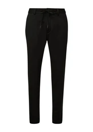 Stoffhose Slim-Fit Anzughose aus Stretch-Jersey - Gerade