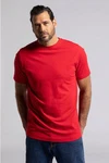 JP1880 T-Shirt Basic Rundhals Rot JP1880 T-Shirt Basic Rundhals Rot