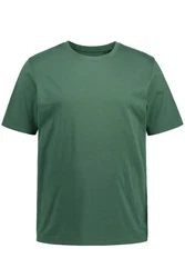 JP1880 T-Shirt Basic Rundhals Grün/Dunkelgrün/Türkis