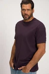 JP1880 T-Shirt Basic Rundhals Dunkelrot/Lila/Dunkelblau