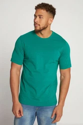JP1880 T-Shirt Basic Rundhals Türkis/Grün/Dunkelgrün