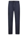 BOSS Stoffhose Chino Tapered (1-tlg) Dunkelblau/Blau/Hellblau