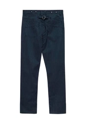 KingKerosin Stoffhose mit Cinch-Back Dunkelblau/Blau/Hellblau