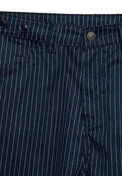KingKerosin Stoffhose mit Cinch-Back Dunkelblau/Blau/Hellblau