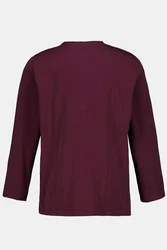 JP1880 Henley Basic Shirt Langarm Knopfleiste 