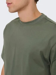 ONLY & SONS T-Shirt ONSFred (1-tlg) Dunkelgrün