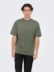 ONLY & SONS T-Shirt ONSFred (1-tlg) Dunkelgrün