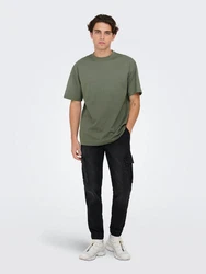 ONLY & SONS T-Shirt ONSFred (1-tlg) Dunkelgrün
