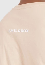 Smilodox T-Shirt Armin Khaki/Schwarz/Beige/Weiß