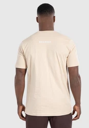 Smilodox T-Shirt Armin Khaki/Schwarz/Beige/Weiß