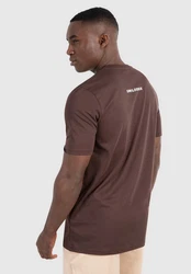 Smilodox T-Shirt Armin Dunkelbraun/Braun/Schwarz/Dunkelrot