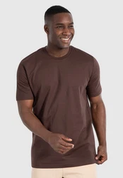 Smilodox T-Shirt Armin Dunkelbraun/Braun/Schwarz/Dunkelrot