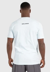 Smilodox T-Shirt Armin Hellblau/Blau