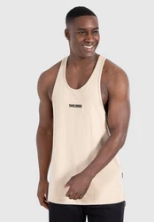 Smilodox Tanktop Leno Beige/Schwarz/Khaki