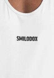 Smilodox Tanktop Leno Weiß/Schwarz/Creme/Dunkelblau/Gelb/Grau