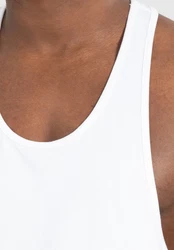 Smilodox Tanktop Florian Weiß/Schwarz/Creme