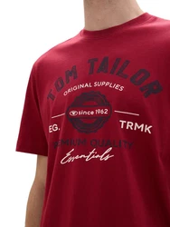 TOM TAILOR T-Shirt mit Logo-Print 