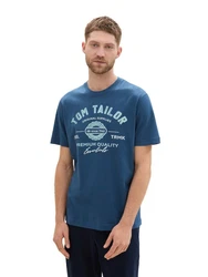 TOM TAILOR T-Shirt mit Logo-Print 