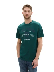 TOM TAILOR T-Shirt mit Logo-Print 
