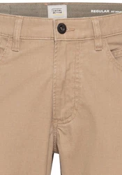 camel active 5-Pocket Jeans Regular Fit Beige/Khaki/Braun