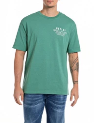 Replay T-Shirt mit Logodruck Grün/Dunkelgrün