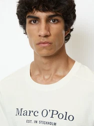 Marc O'Polo T-Shirt Mix & Match Cotton Weiß/Khaki/Grau