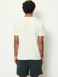 Marc O'Polo T-Shirt Mix & Match Cotton Weiß/Khaki/Grau
