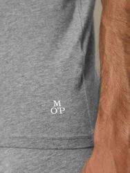 Marc O'Polo V-Shirt Essentials V-Ausschnitt Grau/Hellgrau/Dunkelgrau