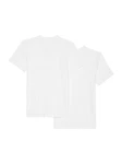 Marc O'Polo T-Shirt Iconic Rib (2-tlg) Weiß
