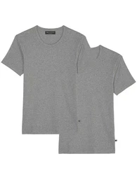 T-Shirt Iconic Rib (2-tlg) unterziehshirt unterhemd kurzarm
