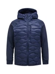 Peak Performance Funktionsjacke Helium Down Hybrid Hood (1-St) Dunkelblau/Hellblau