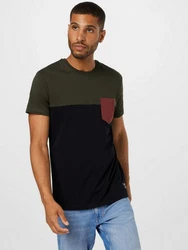 Iriedaily T-Shirt cognac/dunkelgrn/schwarz