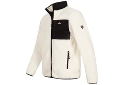Hhenhorn Fleecejacke Birkkar Herren Jacke Rot/Weiß/Beige/Dunkelrot/Schwarz