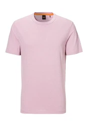 BOSS ORANGE T-Shirt Tegood mit Rundhalsausschnitt Rosa/Lila
