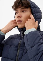 QS Allwetterjacke Steppjacke mit Kapuze Hellblau/Blau/Dunkelblau/Türkis/Mintgrün